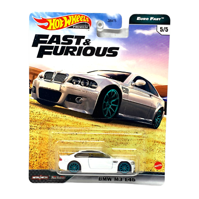 Hot Wheels Premium Fast & Furious Euro Fast BMW M3 E46 1:64