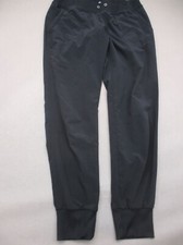 ATHLETA Size 8 Womens Black Mid Rise Elastic Waist Pocket Jogger Track Pants 699