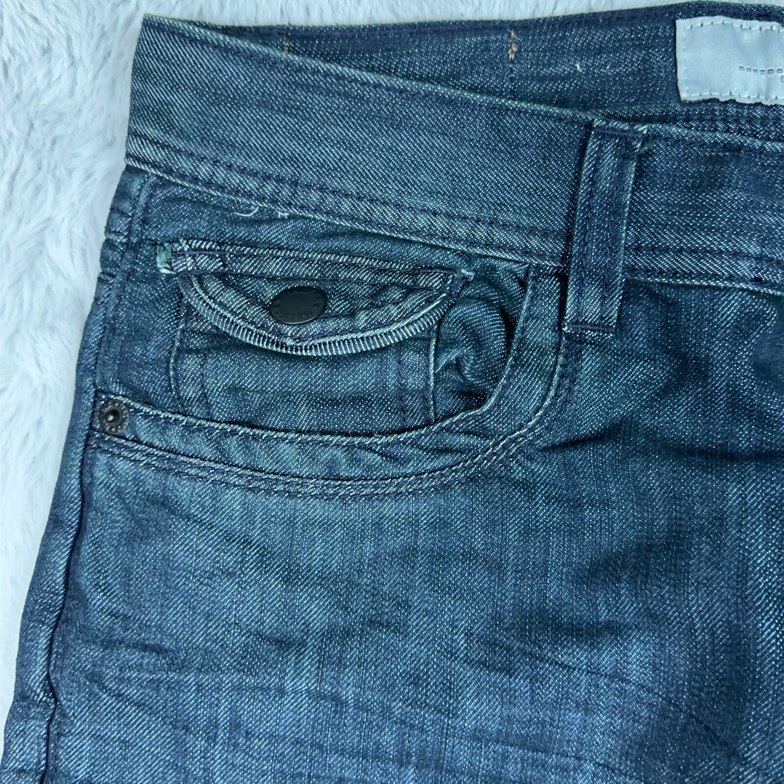 Halifax Jeans Mens 34x30 Dark Blue Skater Baggy Y2K Loose Southpole