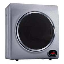 Equator 3.5 cu.ft Silver Compact Short Dryer Freestanding/ Wall Mount