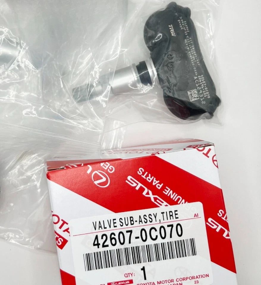 1PCS OEM TPMS Tire Pressure Sensors For Toyota Sienna Tundra Sequoia 42607-0C070 Foto 2 de 4