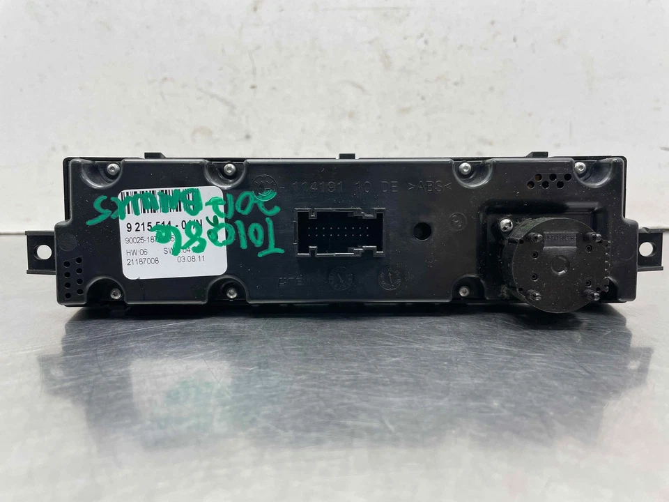 2012 宝马 X5 原始设备制造商后加热器交流气候温度控制 9215514 07-13 — 第 3/4 张图片