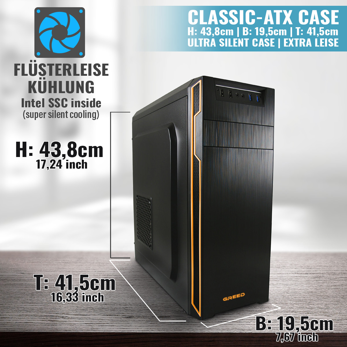 schneller WIN 11 PRO PC für Home Office Computer i5 4,0GHz 8GB RAM 512GB SSD