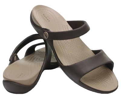 crocs cleo sandals size 8