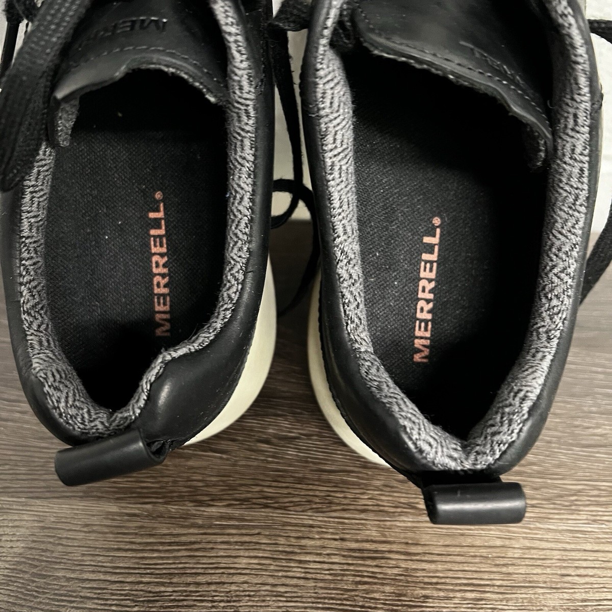 Merrell Mens Ashford Athletic Sneakers Black J33397 Low Top  display picture 2