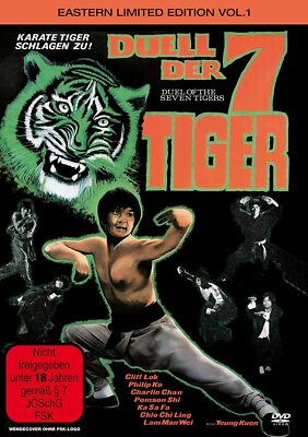 Duell der 7 Tiger- Duel of the seven Tigers- Cliff Lok DVD- NEU +OVP
