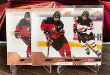 2022 UD Team Canada Junior Pink, Red & Champagne Variant - U Pick