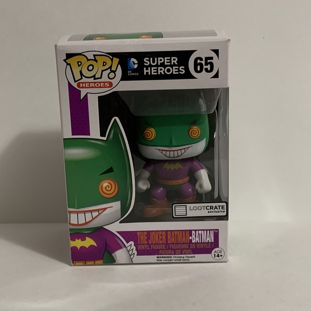 loot crate joker batman pop