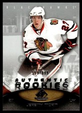 2010-11 SP Game Used ROOKIES Jeremy Morin Rookie 559/699 Chicago Blackhawks #133