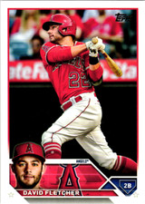 2023 Topps Series 2 David Fletcher  #636   Los Angeles Angels Baseball Card   