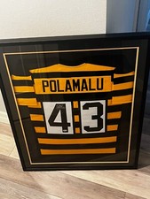 Troy Polamalu witnessed (BAS) signed jersey- mint condition.