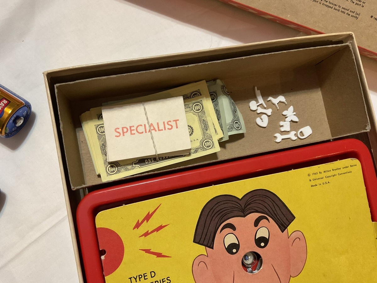 Vintage Operation Board Game With Rare Smoking Doctor 1965 | eBay