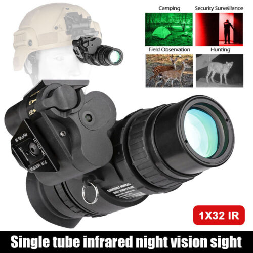 PVS18 Night Vision Sight NVG 1X32 Infrared Digital Scope Night Vision Monocular - Picture 3 of 14