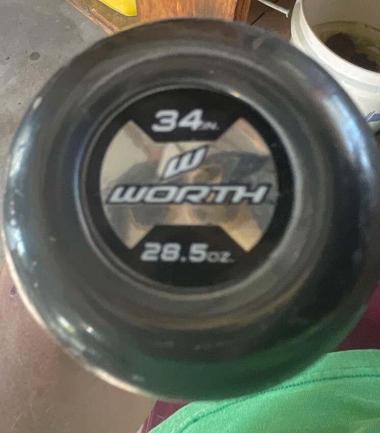 WORTH Amp Slowpitch Softball Bat 34” 28.5 oz. SBA5UA eBay