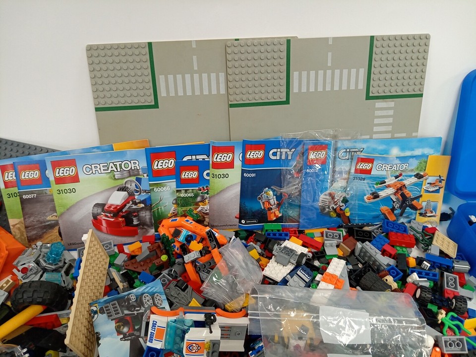 Large Vintage Lego Bundle 5.2Kg Mixed Assorted Pieces Construction