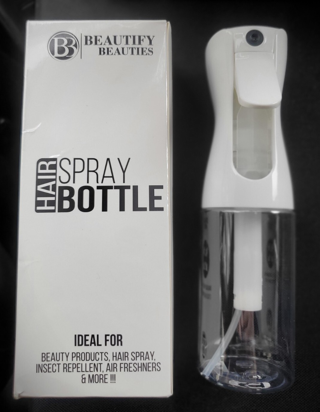 Hair Spray Bottle, Beautify Beauties eBay