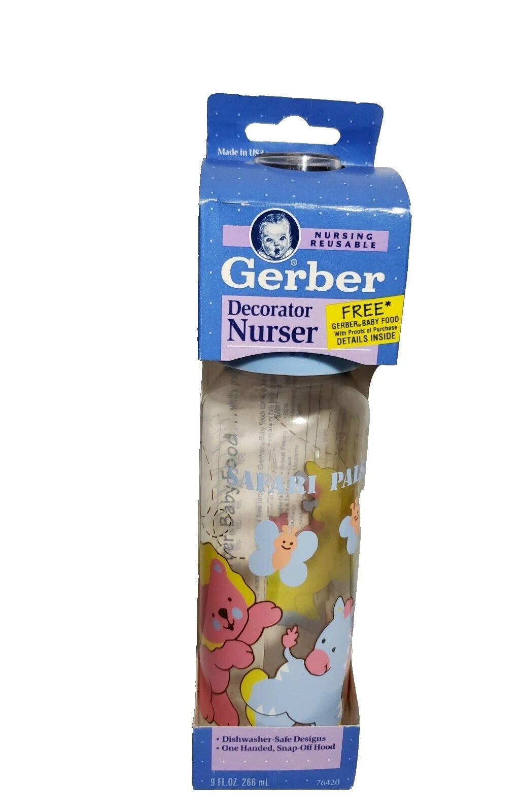 Gerber BPA-Free Plastic Bottle Baby Bottles