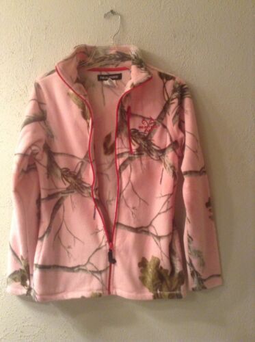 Veste Softshell Realtree Pour Femme, Coupe Décontractée, Idéale Pour La Chasse Et La Pêche, Détails Roses Et Fermeture éclair Intégrale