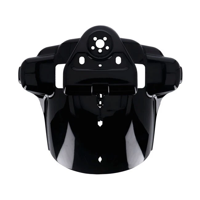 Harley Davidson Road King 1424 Ochsenkopf Scheinwerfer Verkleidung schwarz - Bild 4 von 4