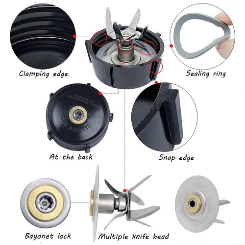 Piezas De Repuesto Para Cuchillas De Licuadora Compatibles Con Oster Osterizer - Bild 3 von 7