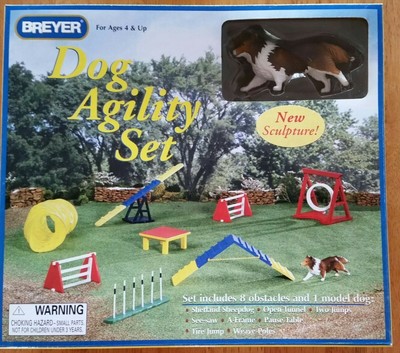 breyer dog agility playset