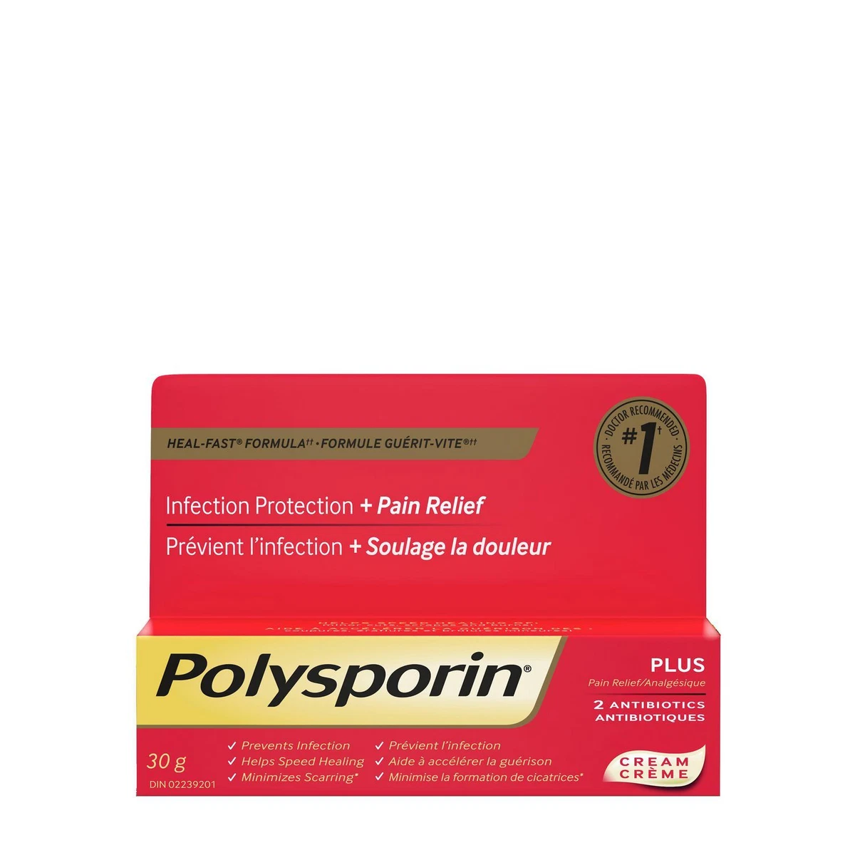 Polysporin Complete HealFast Formula First Aid Antibiotic