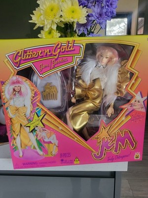 Glitzer und Gold Jem Puppe