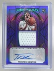 2024 Panini Obsidian Basketball Electric Etch Purple Flood Tristen Newton #227