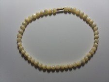 costume pearl necklace, 16 inches