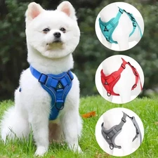 Dog Harness Leash Set For Small Medium Dogs Cat Hiking Adjustable Puppy Leash Re
