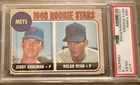 1968 Topps - 1968 Rookie Stars Nolan Ryan, Jerry Koosman #177 (RC) PSA 4
