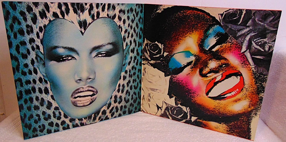 Grace Jones - Portfolio - 1977 Island ILPS 9470 Funk/Soul Vinyl LP Record Album Foto 3 de 4