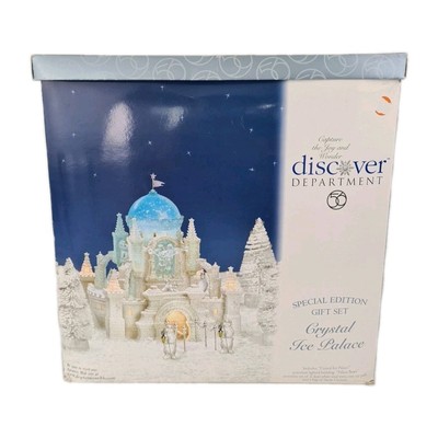   Department 56 Crystal Ice Palace Christmas Village 58922 Special Edition Vntg