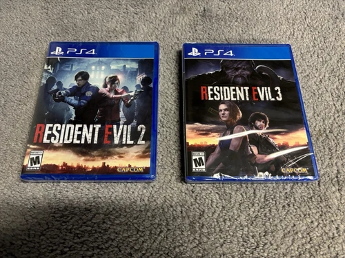 Resident Evil 2 *Sealed* + Resident Evil 3 *Sealed* - PS4