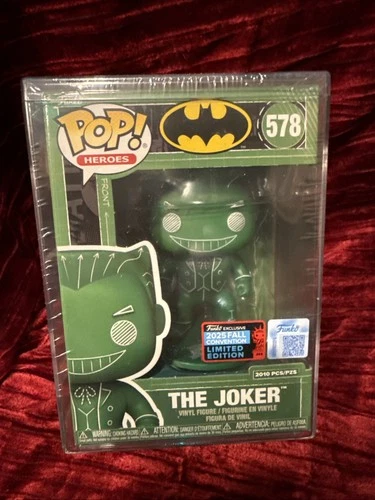 NYCC Funko Pop! Joker #578 (Green Blueprint Deco) Limited Edition 2010 Pieces