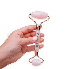 Buddha Natural Rose Quartz Face Roller 1 Piece