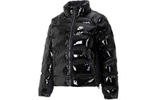 Nike Solid Logo Outdoor Quilted Lightweight Cotton Jacket