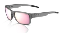 Bolle Status BS043004 Sunglasses Grey Frost/Brown Pink Polarised