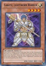 YuGiOh Garoth, Lightsworn Warrior RYMP-EN101 Rare Englisch Good unl.