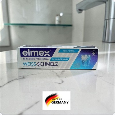elmex @ WHITE-ENAMEL PROFESSIONAL Lightens Dark Teeth @ 75ml - 02/2028