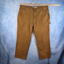 Carhartt Relaxed Fit Duck Canvas Work Pants Mens 40x30 Brown Utility Carpenter