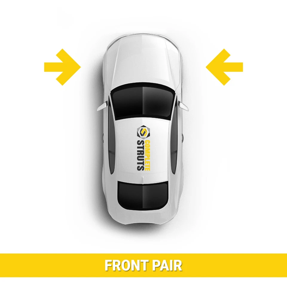 Front Brake Rotors & Ceramic Pads Kit for Mazda Tribute 2005-2011 5 Lug 7mm - Image 2 of 4