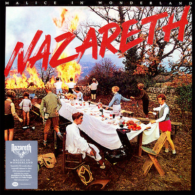 Nazareth ~ Malice in Wonderland (1980) 12'' RED VINYL RECORD LP 2019 BMG   NEW  