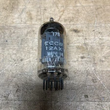 Mullard 12AX7 ECC83 Tube f92? B8F Maxi-Preamp 2 Tested