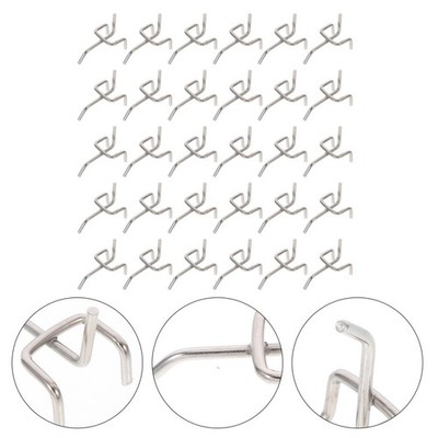  50 Pcs Lochbretthaken Für Garagenwand Regal Lochwand Stecktafelhaken