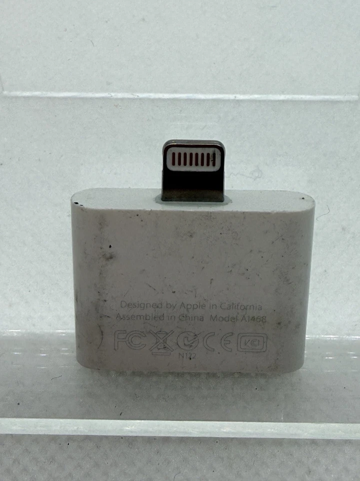 Original Apple Lightning auf 30-pin 30-polig Adapter MD823ZM/A Iphone Ipod used - Bild 2 von 4