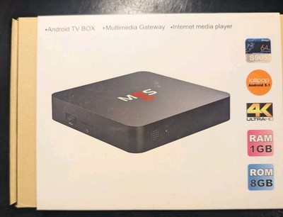 OTT TV Box M9S Android 4K 1G RAM 8G ROM Quard Core Media Player Lollipop NEW