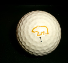 Vintage Nicklaus Golden Bear Logo Golf Ball