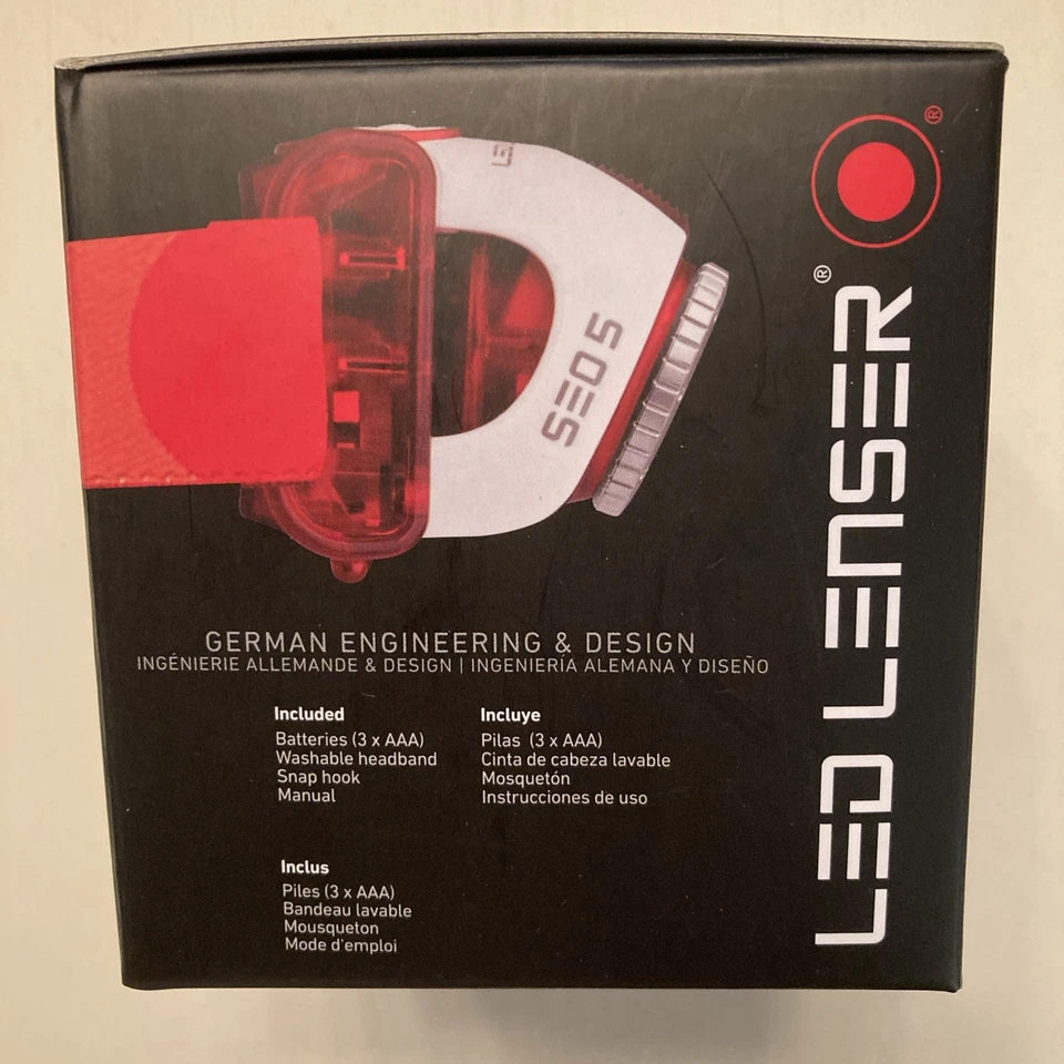 Faro Leatherman LED LENSER SEO5. Descatalogado, coleccionable. Propietario original NUEVO Foto 2 de 4