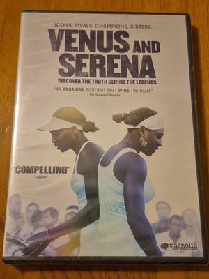 Venus and Serena DVD & Williams Sisters Pro Tennis players documentary movie NEW